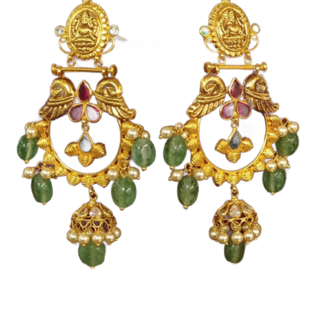 Green Earrings