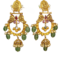 Green Earrings