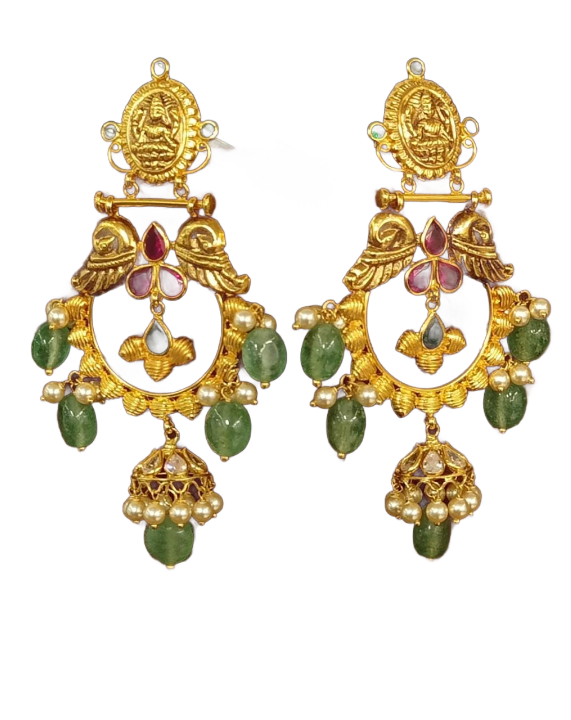 Green Earrings