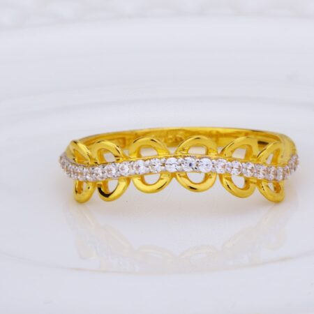 White Stone Ring