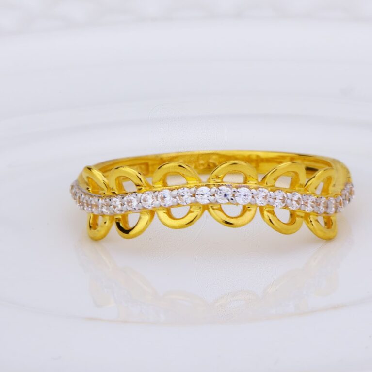 White Stone Ring
