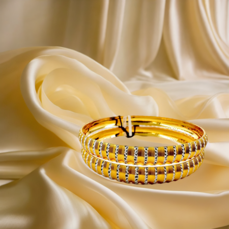 Bangles with White Stone