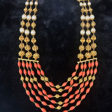 Havala with Pearl Long Chain