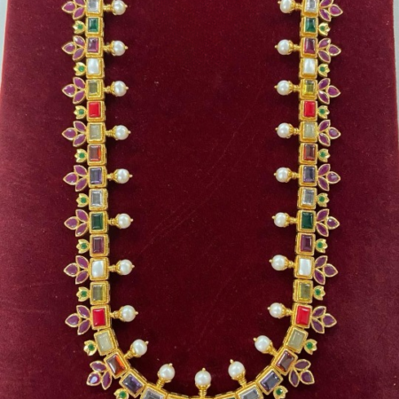 Antique Silver Long Chain
