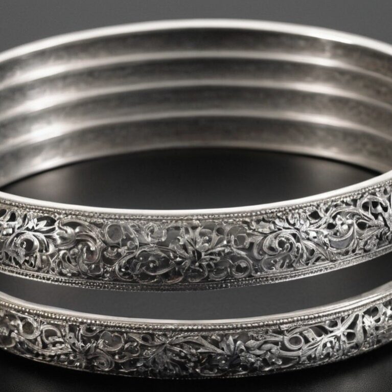 Silver Bangles